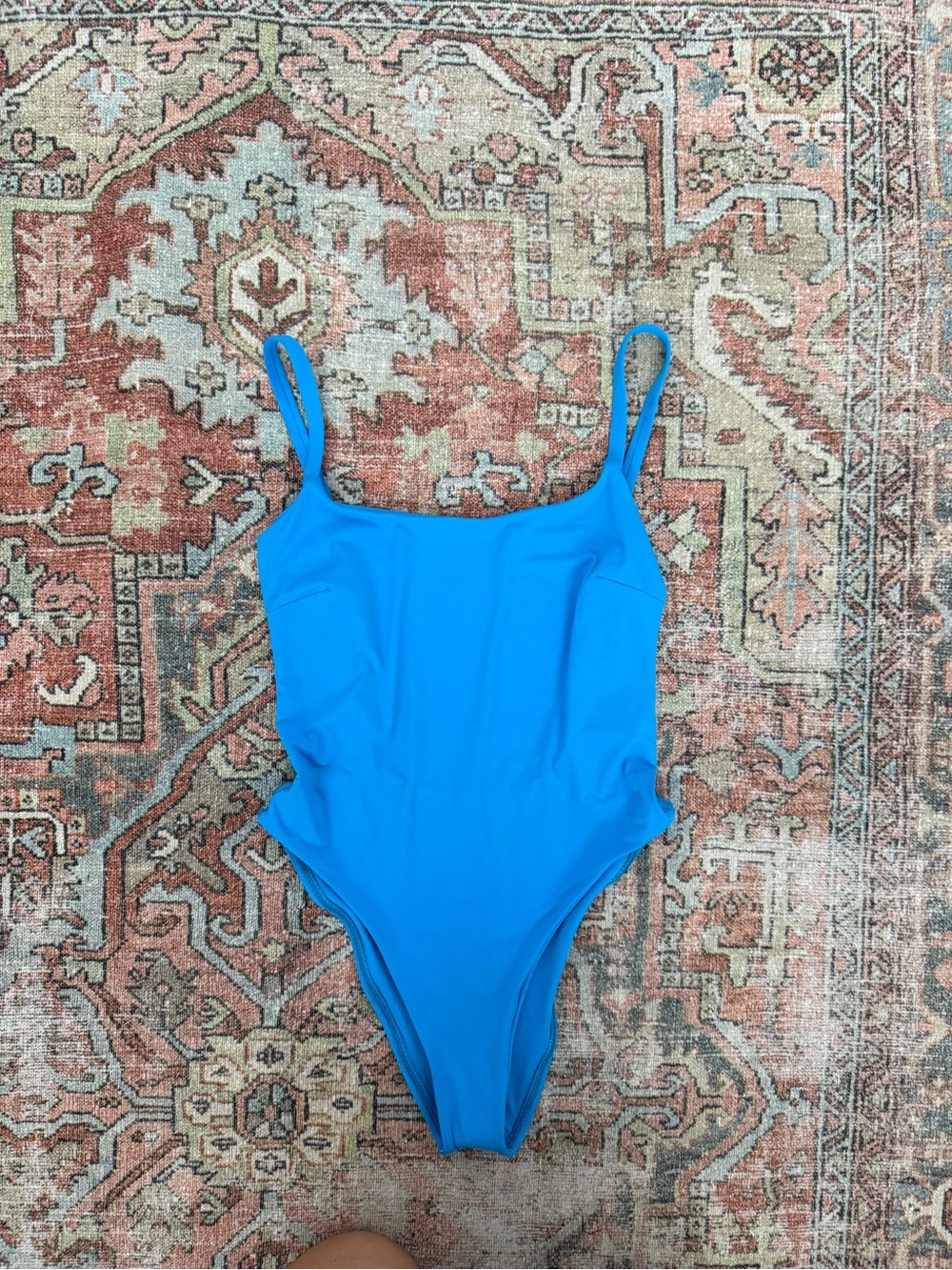 VITAMIN A NWT Blue One Piece Swimsuit Size Medium